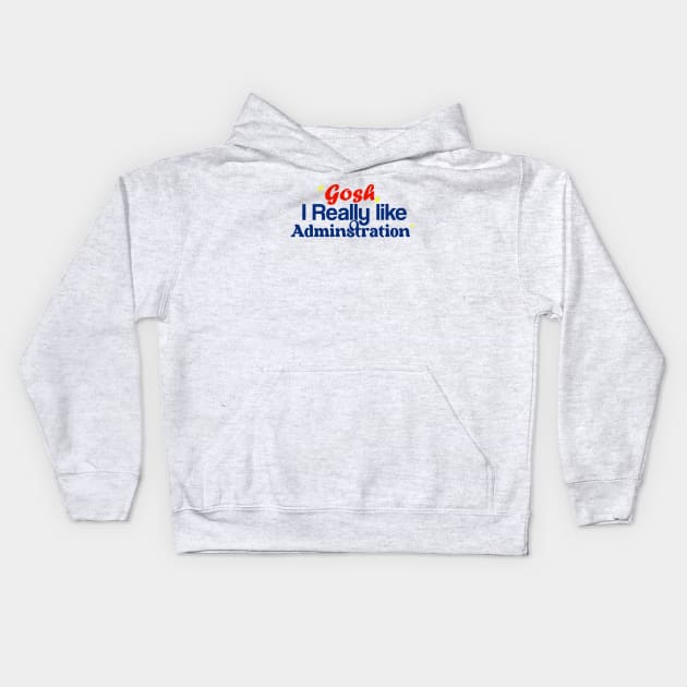 Administrator Decision Kids Hoodie by Proway Design
